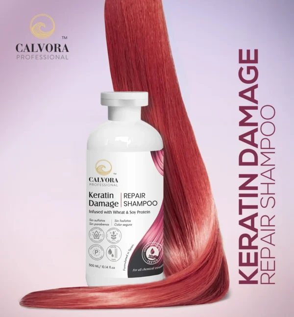 Keratin Damage Repair Shampoo - Image 2